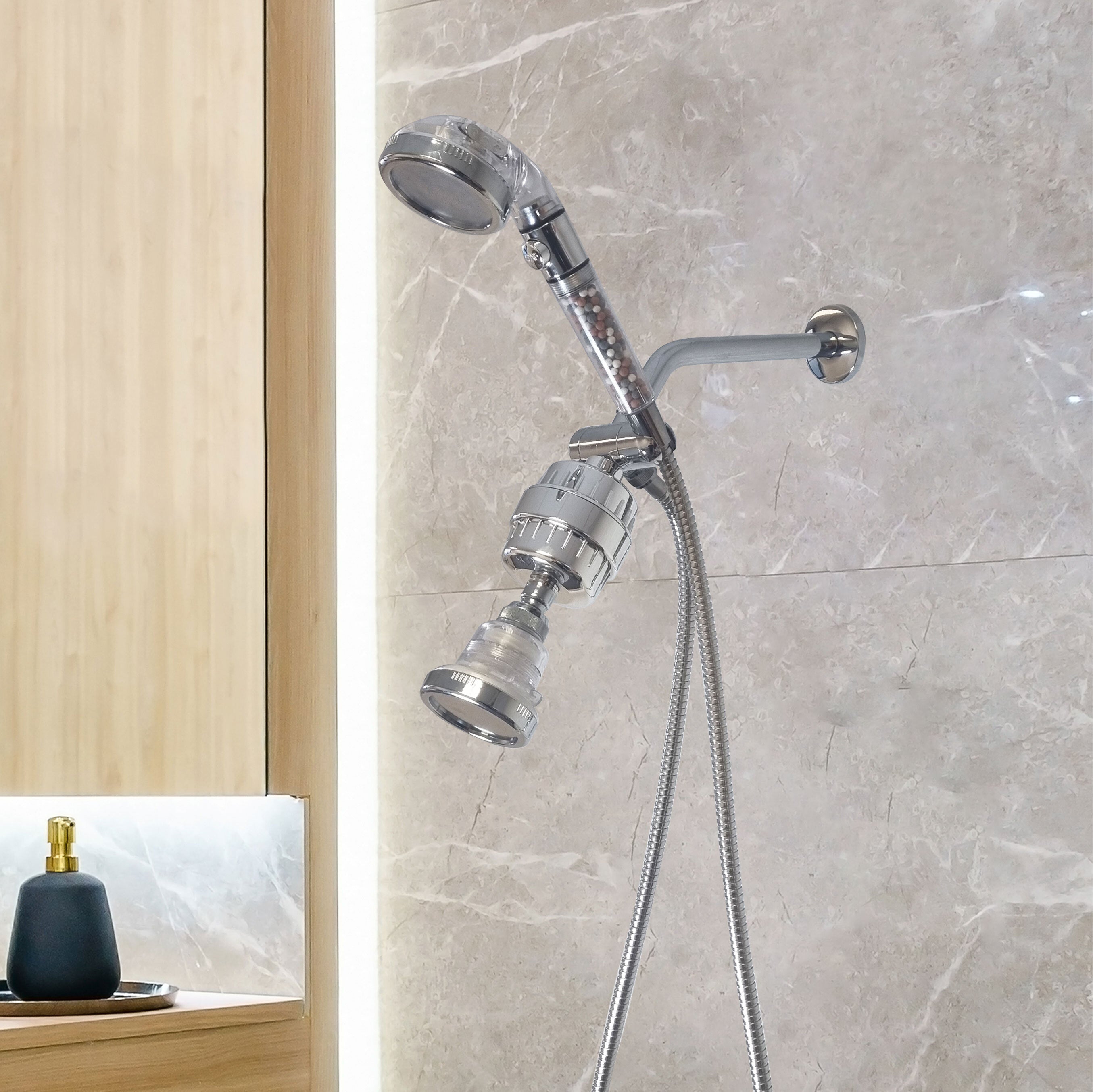 Pomme de douche ionique mineralstream ™ 2.0