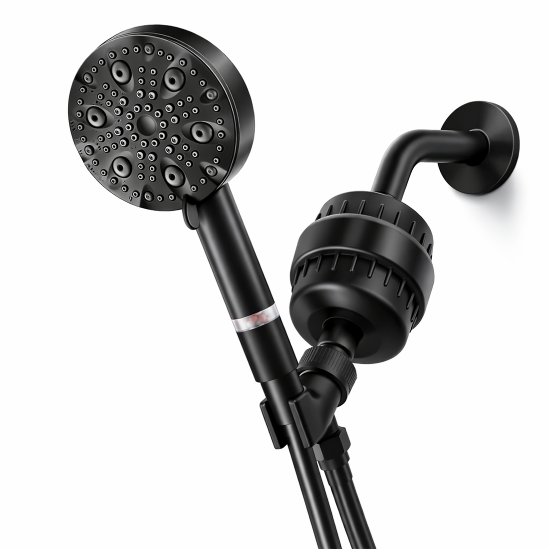 Pommeau de douche Luxe 9 modes - Kit complet