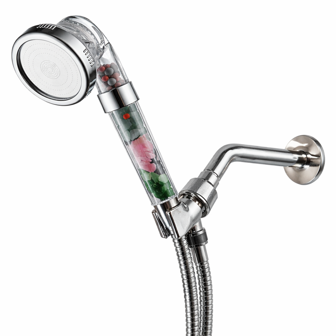Chakra Showerhead Shower Essentials Kit