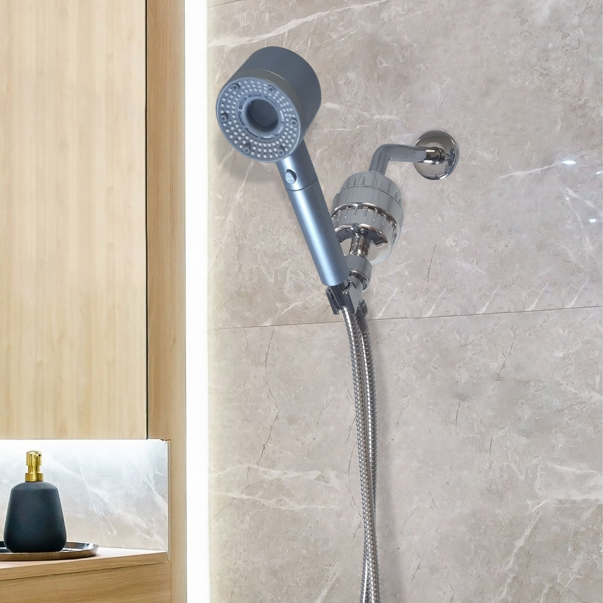 Pomme de douche filtrée Hey-pure