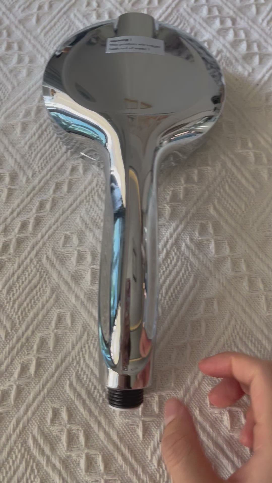 Pomme de douche haute pression MineralStream Luxe 10 modes (filtrée)