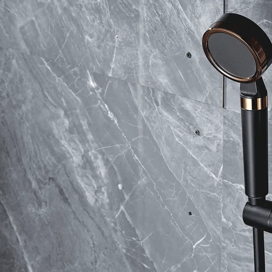 MineralStream™ BLACK - Système de douche double à la vitamine C