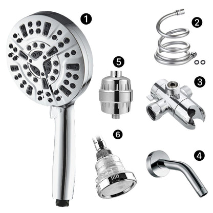 Système de douche à double mode luxe 10