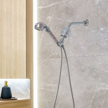 Kit de douche complet à la tête de douche à LED
