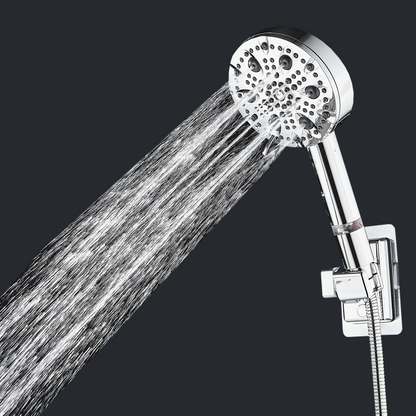 Pomme de douche haute pression MineralStream Luxe 9 modes (filtrée)