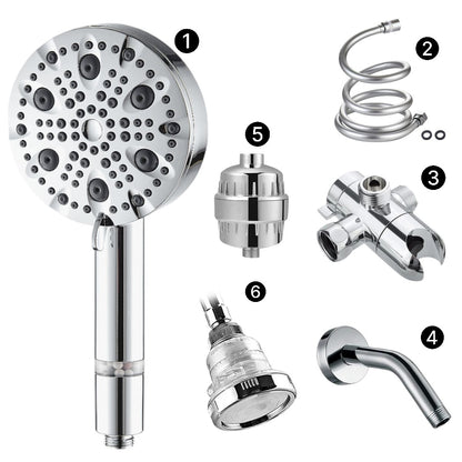 Système de douche à double mode luxe 9