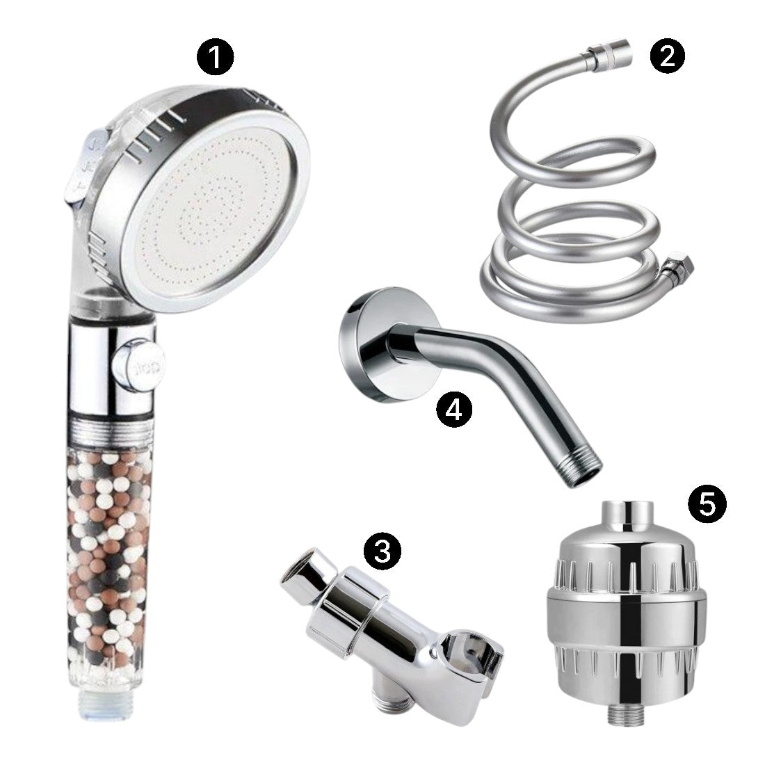 Pomme de douche ionique mineralstream ™ 2.0