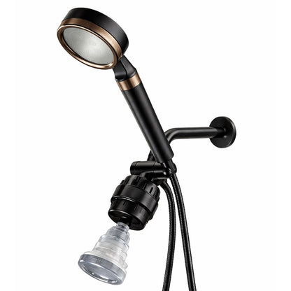 MineralStream™ BLACK - Système de douche double à la vitamine C