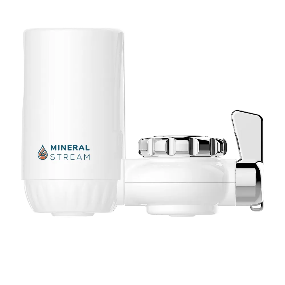 Pommeau de douche et système de filtration avancée MineralStream