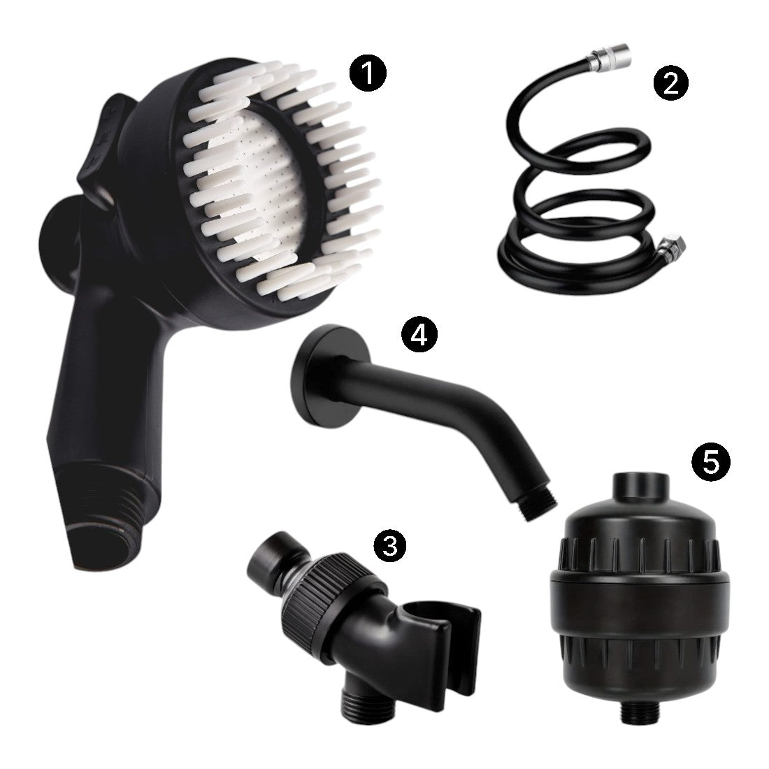 Pommes de douche pour chiens spa kit de douche complète
